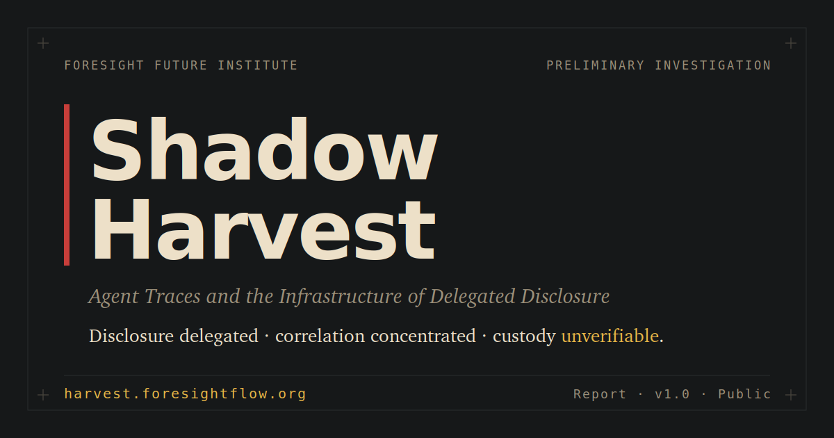 Shadow Harvest cover